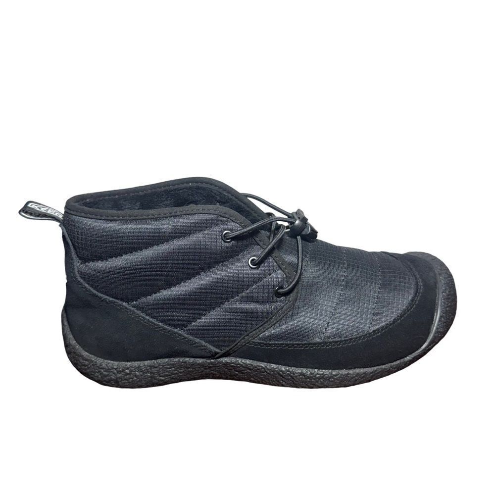 Keen Shoes Womens size 9.5 Black Howser Chukka II 2 Walking Boot Outdoor Natural